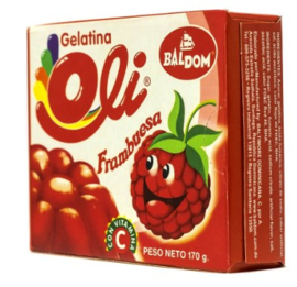 Baldom Gelatine Oli  Frambuesa