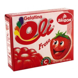 Baldom Gelatin Oli Fresa 6oz