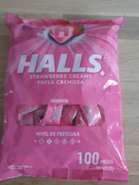 Menta Halls Aardbei / fresa