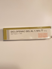 Diclofenac Gel AL 1.16% 20gr