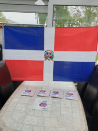 Grote Vlag Dominicaanse Republiek