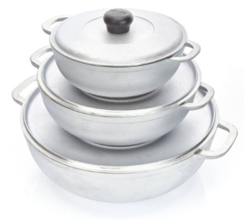 Imusa 3pc Cast Aluminum Caldero Set