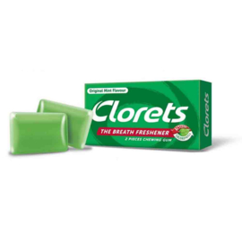 Clorets kauwgom (pakje van 2 kauwgum)