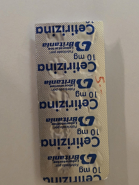 Cetirizina 10mg por blister