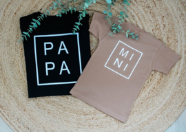 TWINNING SET || papa & mini