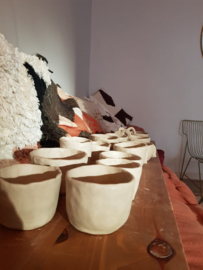 HANDMADE CUPS (2 stuks)