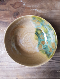 Yoghurtbowl - beige groen/mint