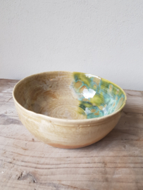 Yoghurtbowl - beige groen/mint