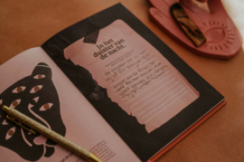Het boek dat je opent | creatieve journal (rood)