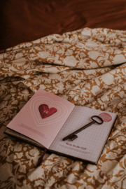 Het boek dat je opent | creatieve journal (rood)
