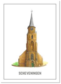 De Oude Kerk | Ansichtkaart - Studio Scheveningen