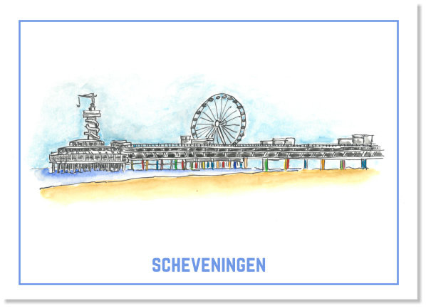 De Pier van Scheveningen | Ansichtkaart - Studio Scheveningen