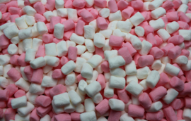 Mini Mallow Pink & White