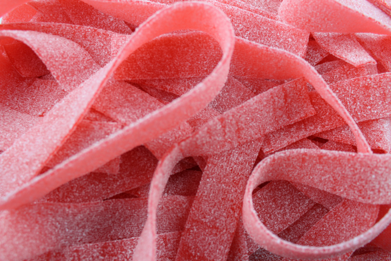 Sour Strawberry Belts