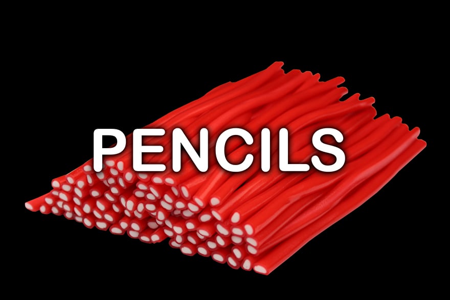 Halal pencils