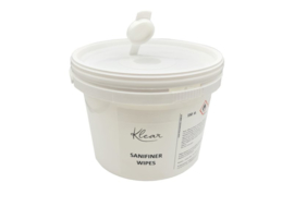 Klear Sanifiner Wipes Bucket 150stuks