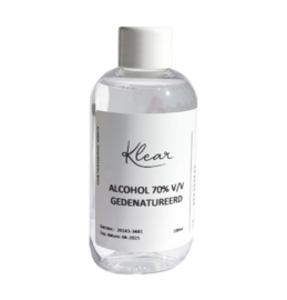 Klear Alcohol 70% V/V Gedenatureerd 100ml