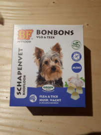 Biofood Schapenvet Knoflook Bonbons Mini 80 stuks