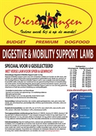 Dierendingen Digestive & Mobility Support Lam 12.5 kilo