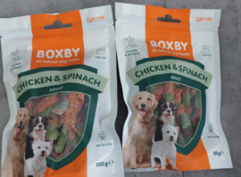 Boxby Chicken & Spinach 2 zakjes