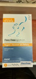 Flea Free Vlooi en Teken Hond 40 - 60 kilo
