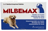 Milbemax tablet ontworming  grote hond 2 x 2 tabletten