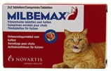 Milbemax tablet ontworming grote kat 2 x 2 tablet