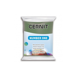 Cernit clay - Number One - Olive - 645