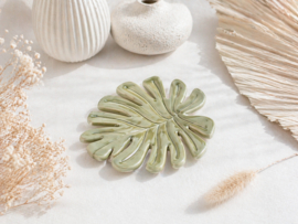 Trinket dish cutter - Tropical leaf