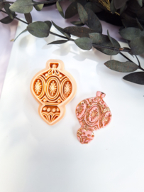 Clay cutter - Christmas bauble - Earring Grace