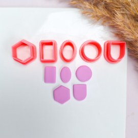 Clay cutter - stud set van vijf