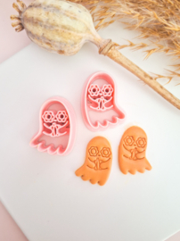 Clay cutter - Floral ghostie