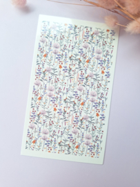 Water transfer print - Purple dream