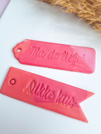 Clay stamp - Ma de liefste