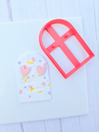 Clay cutter - Earring card