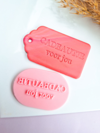 Clay stamp - Cadeautje voor jou