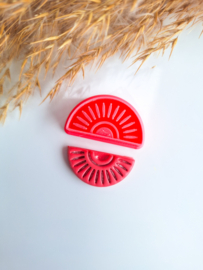 Clay cutter - Sun half circle
