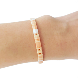 Armbandje Tila - Oranje - Susies sieraden