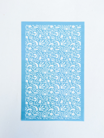 Zeefdruk print - Doodle