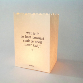 Wenskaarsje - Geloof, hoop en liefde