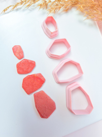 Clay cutter - Facet rock set