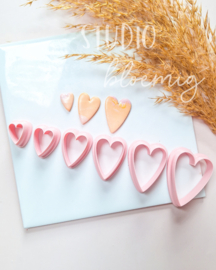 Clay cutter - Long heart