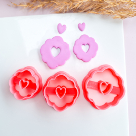Clay cutter - Cookie hearts