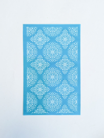 Zeefdruk print - Boho mandala