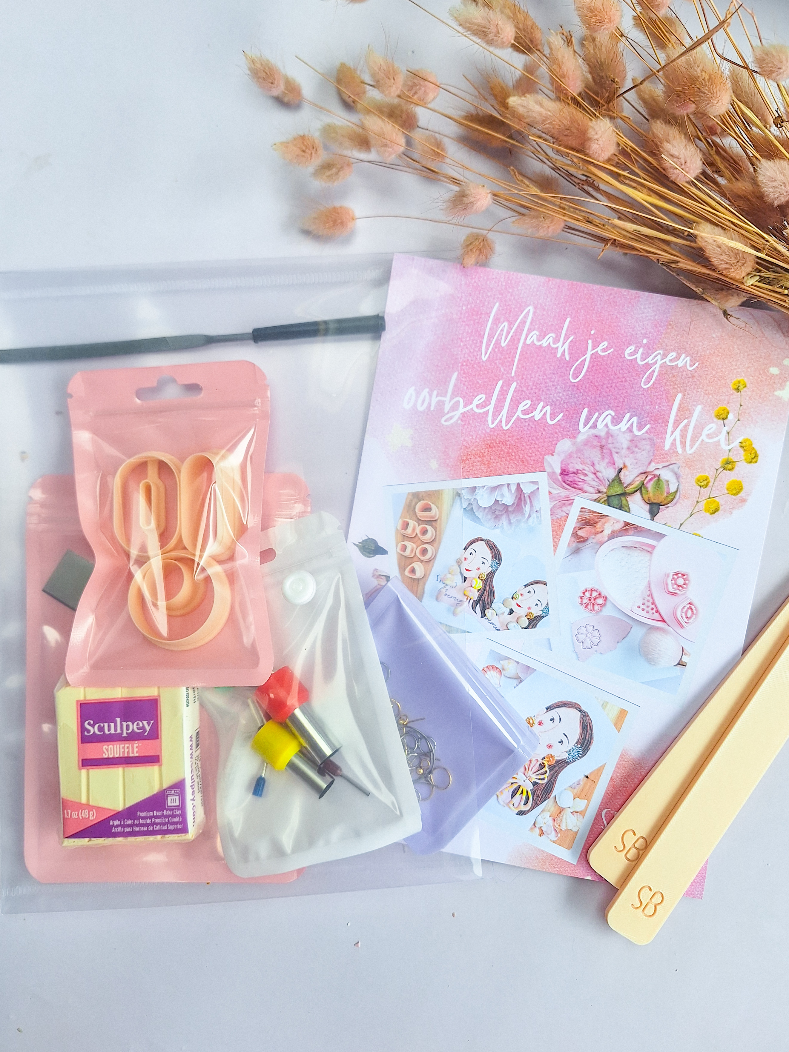 DIY pakket - Klei oorbellen maken