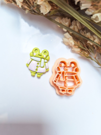 Clay cutter - Autumn frog