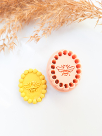Clay cutter - Bee bubble frame
