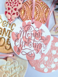 Clay cutter - Ornamental christmas bauble - Grace