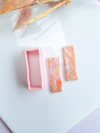 Clay cutter - Organic seaglas square