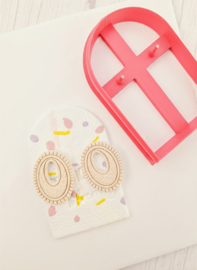 Clay cutter - Earring card